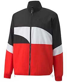 Men's Clyde Woven Colorblocked Track Jacket