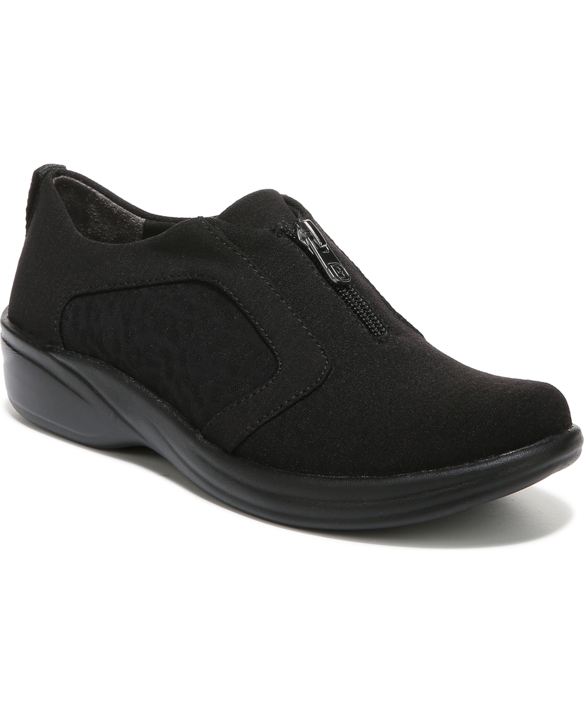 Bzees Poetic Washable Sneakers Women's Shoes In Black Fabric
