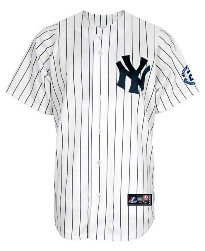 Men's Derek Jeter White New York Yankees Big & Tall Replica Player Jersey
