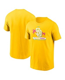 Men's Yellow San Diego Padres 2022 City Connect Graphic T-shirt