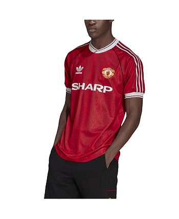 adidas Red Manchester United 1990-92 Home Replica Jersey Macy's