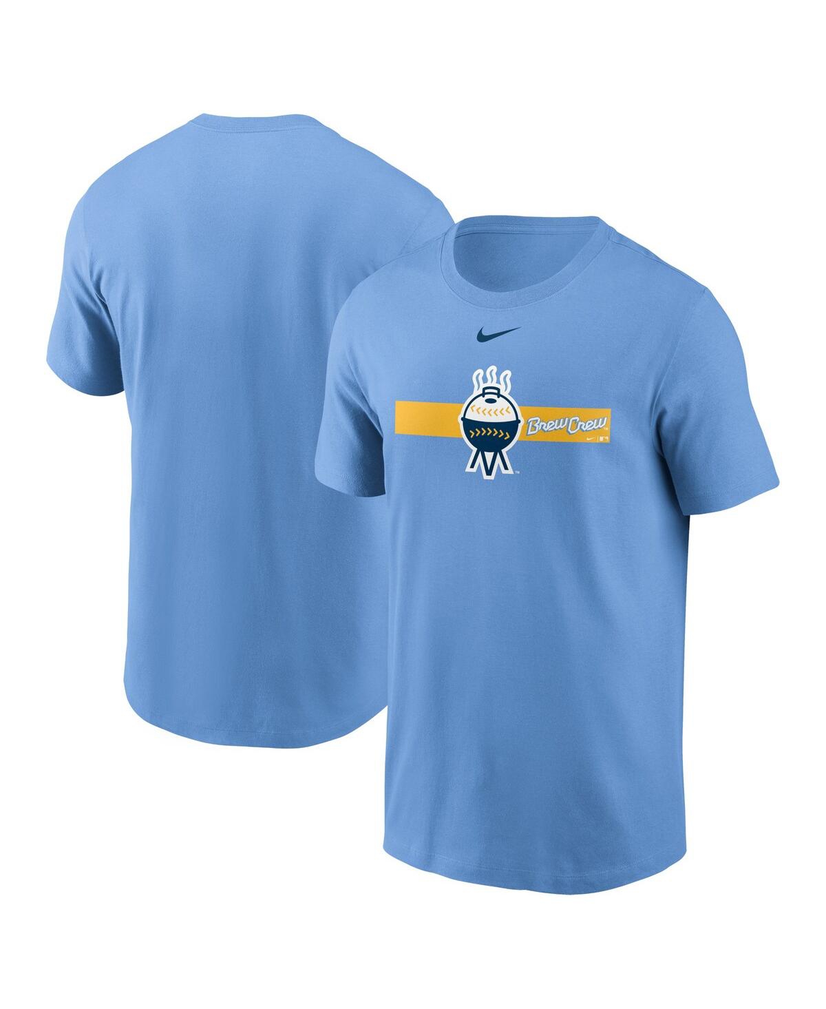 Men's Nike Powder Blue Milwaukee Brewers 2022 City Connect Graphic T-shirt
