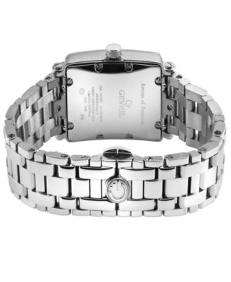 Women's Avenue of Americas Mini Swiss Quartz Silver-Tone Stainless Steel Bracelet Watch 32mm