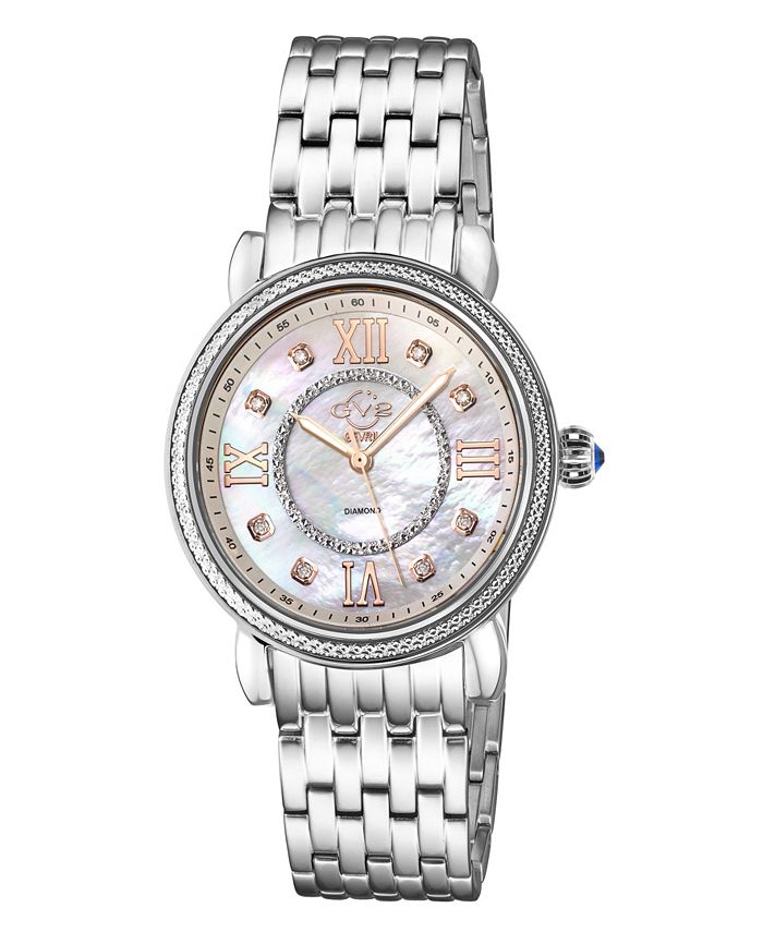 Gevril marsala hot sale diamond watch