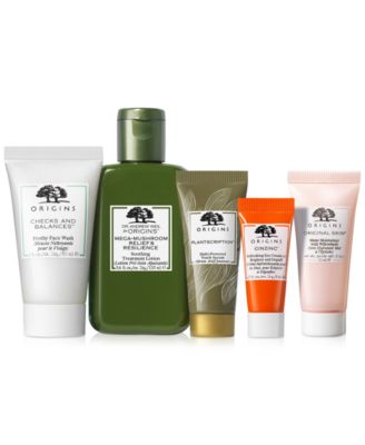 Origins - Receive a FREE 5-pc skincare gift with any $100  Purchase (A $72 Value!)