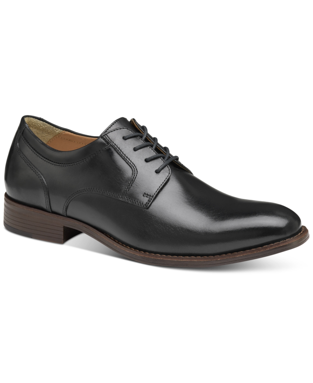 Men's Lewis Plain Toe Dress Shoe - Black