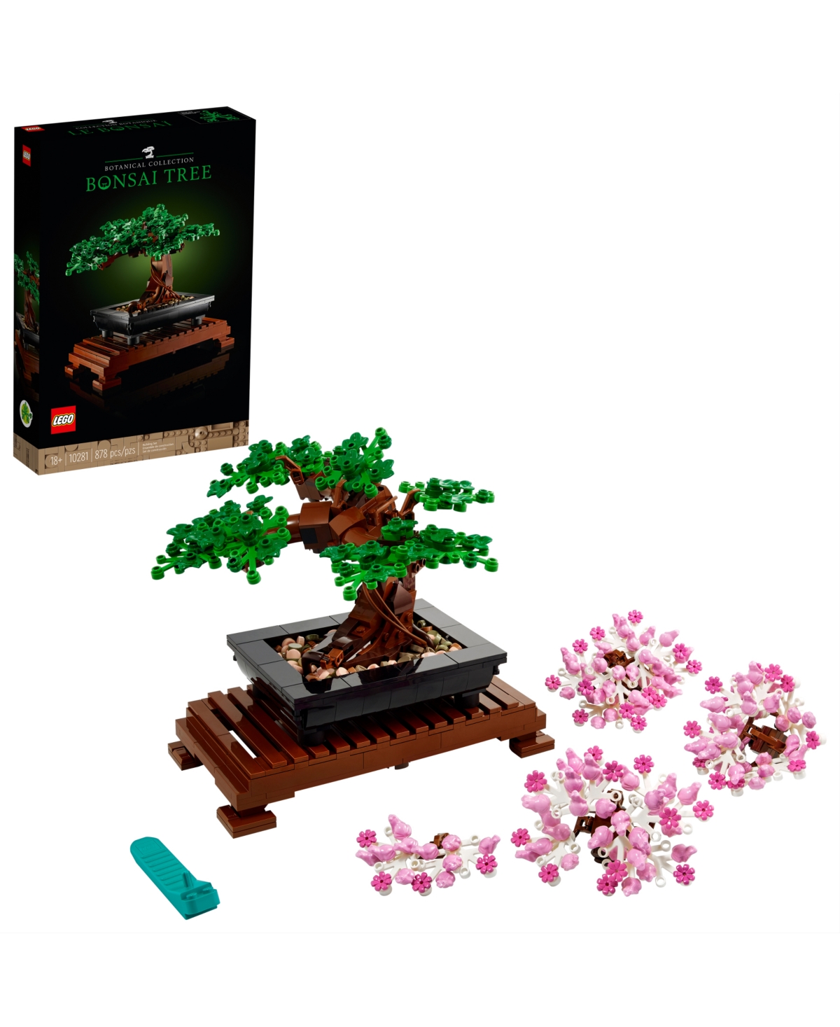 Lego Kids' Icons Bonsai Tree 10281 Building Set In No Color