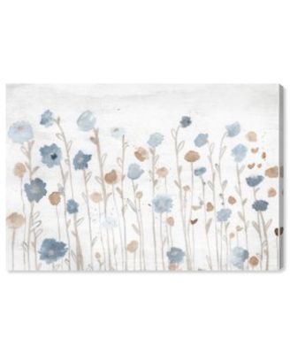 Watercolor Flowers Giclee Print on Gallery Wrap Canvas Art