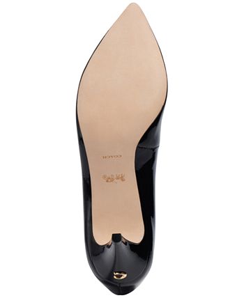 COACH Women's Sloane Kitten Heel Pumps & Reviews - Heels & Pumps ...