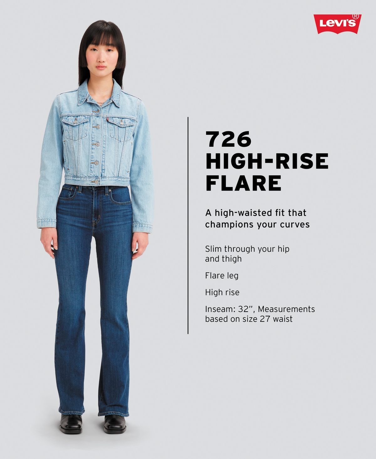 Levi's Plus Forget Me Not Forever Womens Wedgie High Rise Straight Leg Jeans In Explore The Unknown