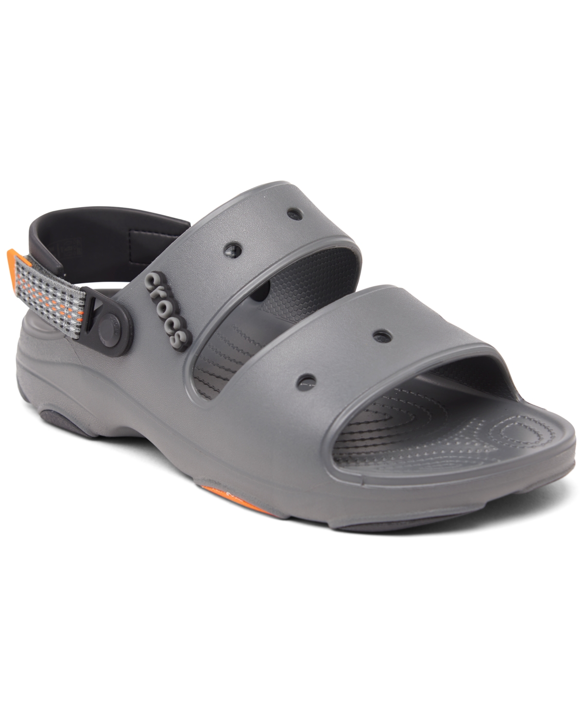Crocs Men's Classic All-terrain Clogs From Finish Line In Slate Gray