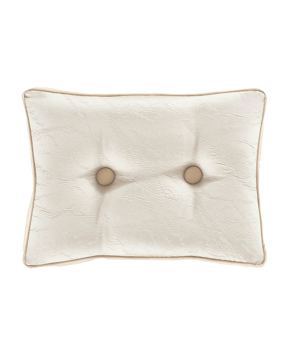 J Queen New York La Boheme Boudoir Decorative Throw Pillow, 15" X 20" Bedding In Ivory