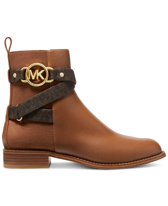 michael kors finley flat booties
