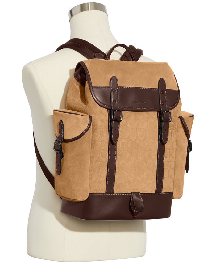 COACH Hitch Logo Backpack Macy's