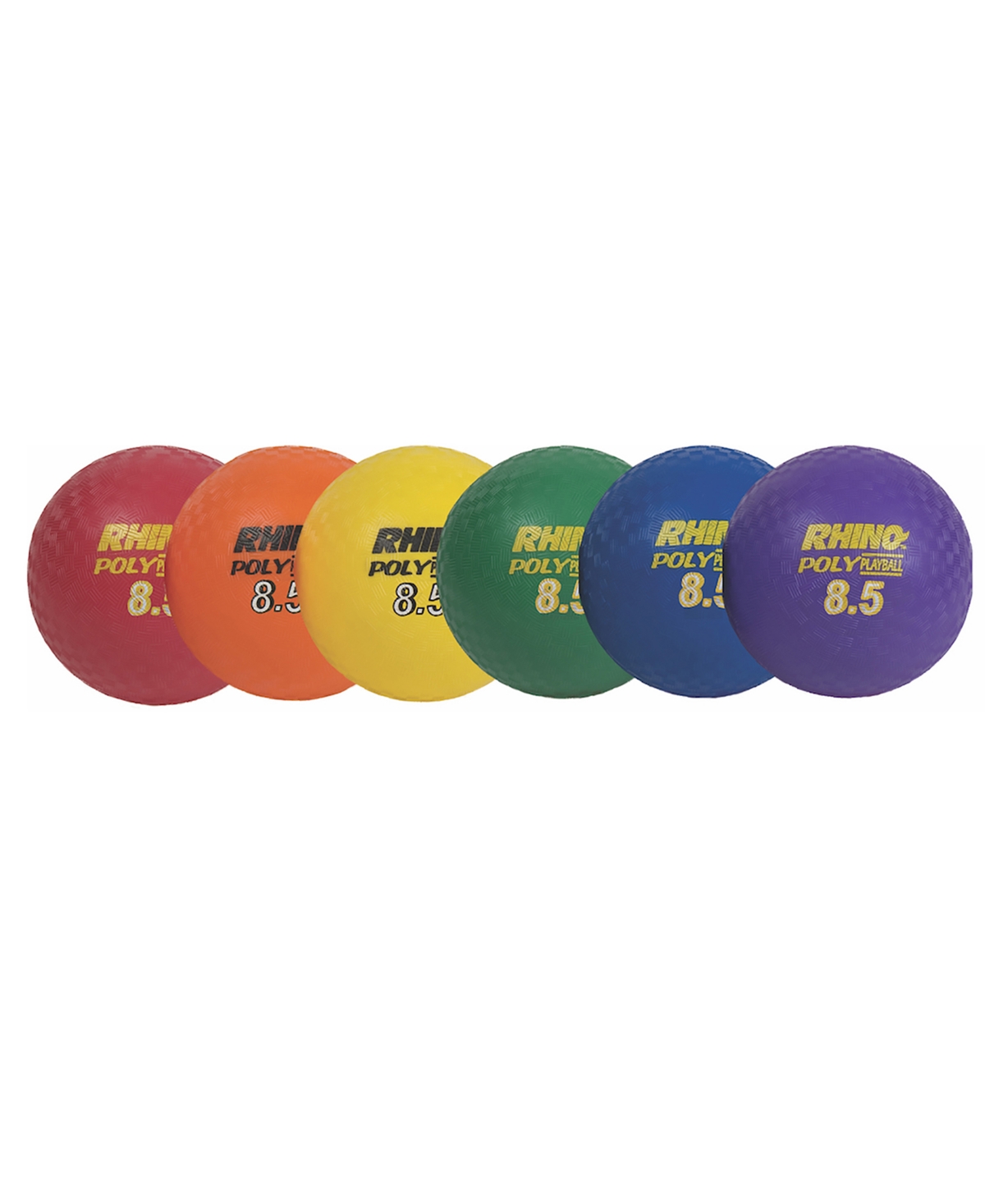 Champion Sports Rhino 8.5" Playground Balls, Set of 6