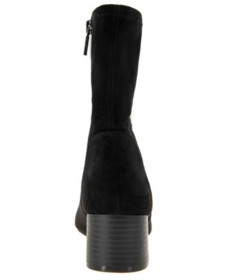 Women's  Road Stretch Block Heel Booties