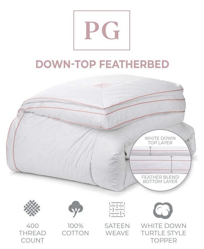 Pillow Gal DownTop Featherbed Mattress Topper Collection with 100 RDS Down & Reviews Macy's