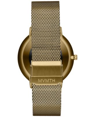 Men's Legacy Slim Gold-Tone Mesh Bracelet Watch 42mm