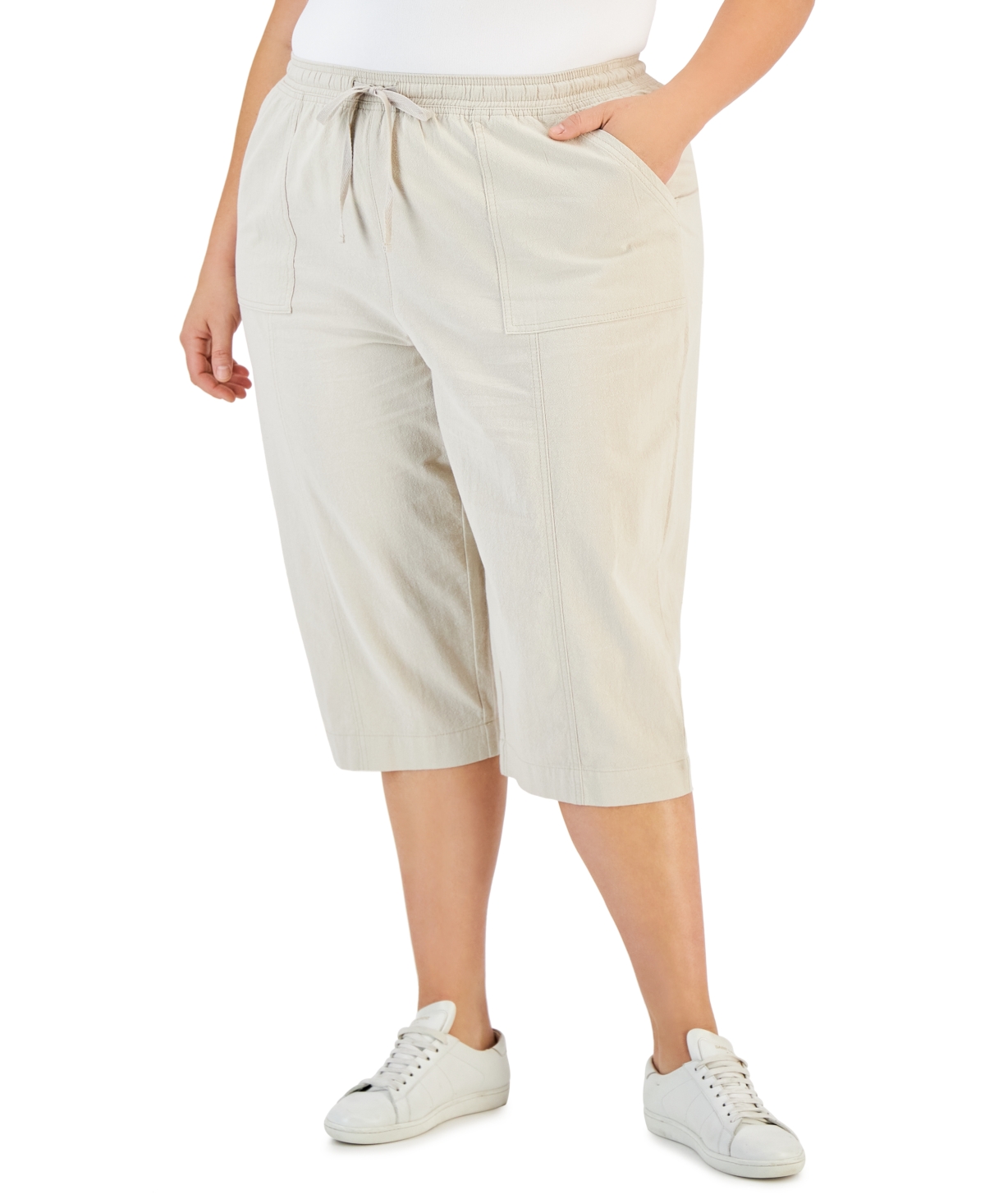 Karen scott sales plus size capris