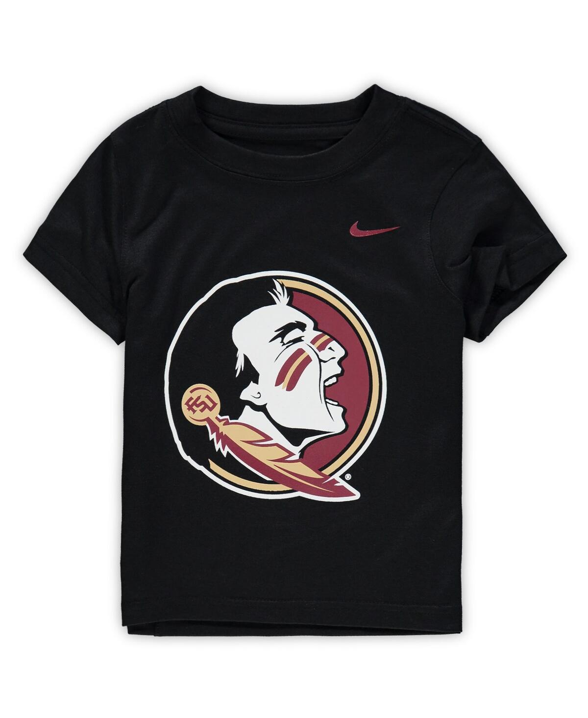 Shop Nike Toddler Boys And Girls  Black Florida State Seminoles Legend Logo Performance T-shirt