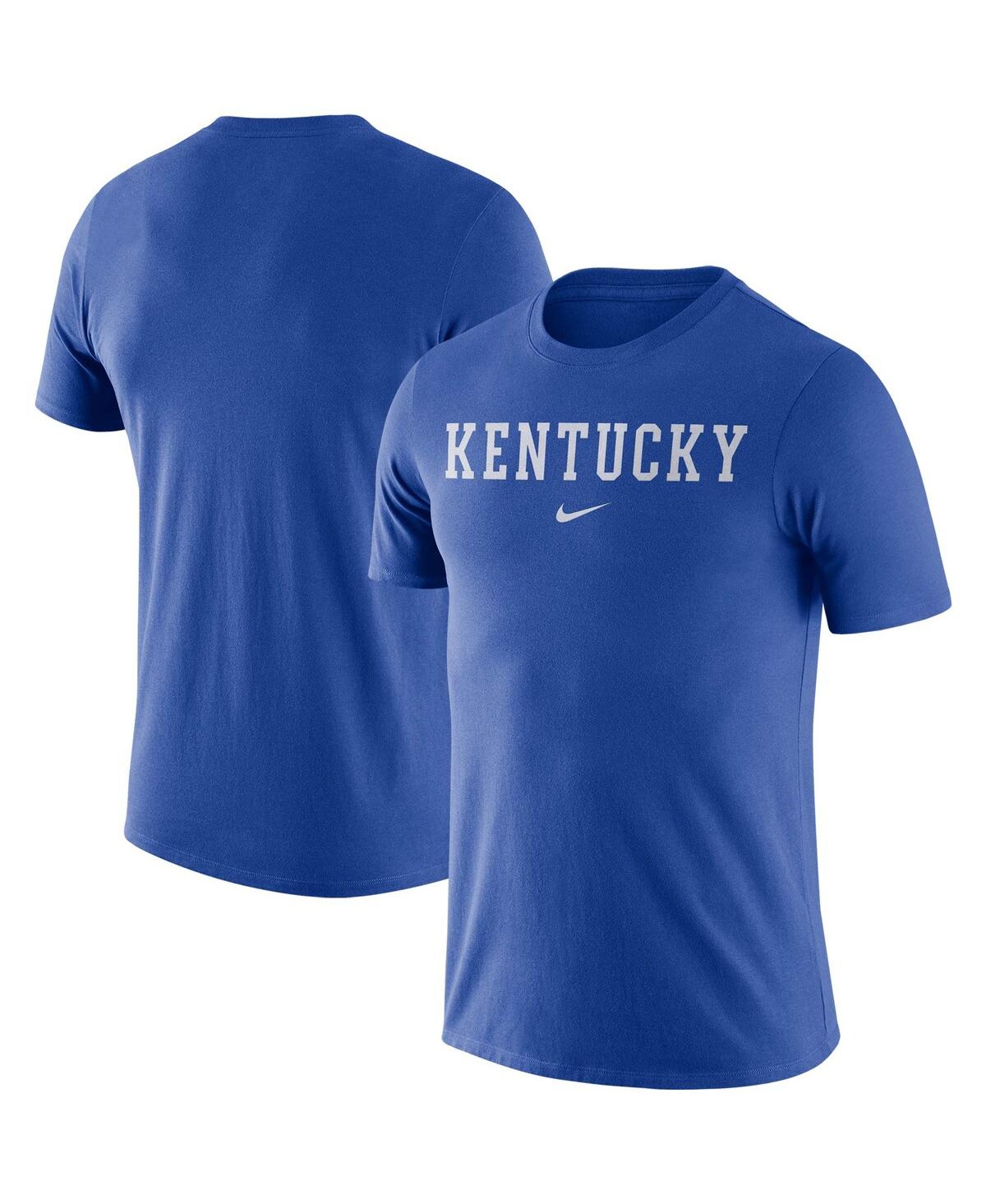 Men's Nike Royal Kentucky Wildcats Essential Wordmark T-shirt
