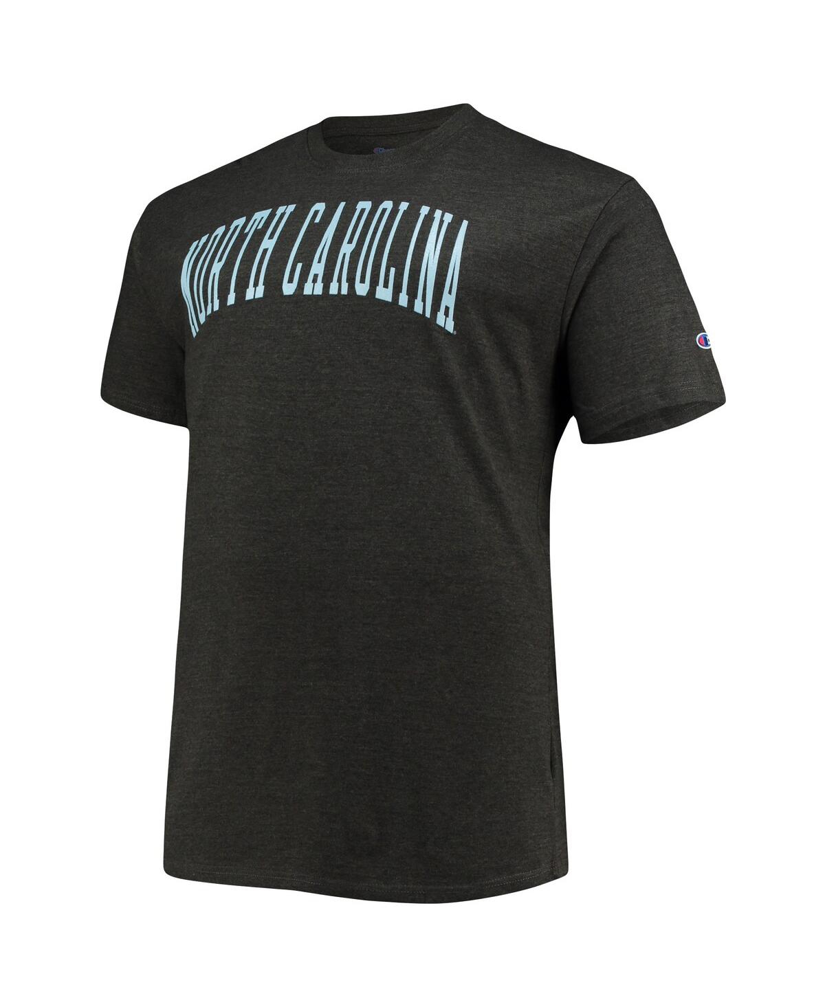 Shop Champion Men's  Gray North Carolina Tar Heels Big And Tall Arch Team Logo T-shirt