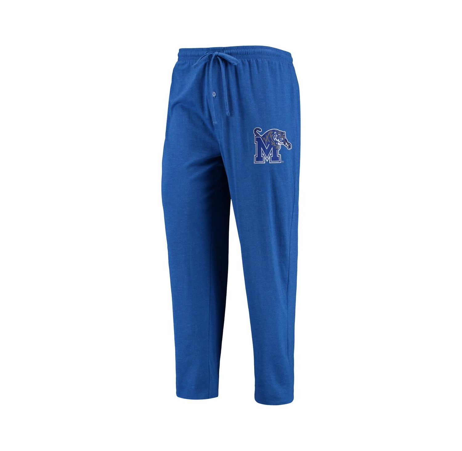 Men's Blue, Heathered Charcoal Seton Hall Pirates Meter Long Sleeve T-shirt and Pants Sleep Set