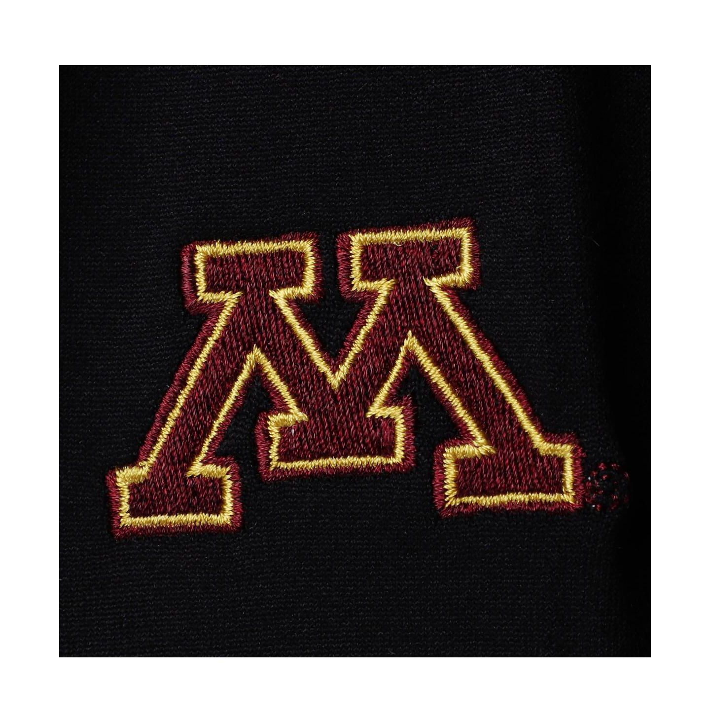 Женские леггинсы ZooZatz Black Minnesota Golden Gophers Fleece — фото 3