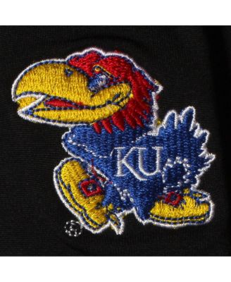 Women's Black Kansas Jayhawks Fleece Leggings