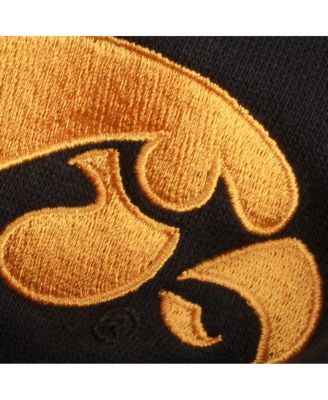 Women's Black Iowa Hawkeyes Arched Name Full-Zip Hoodie