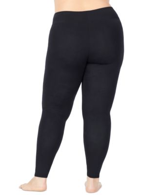Plus Size Softwear with Stretch High-Waist Leggings