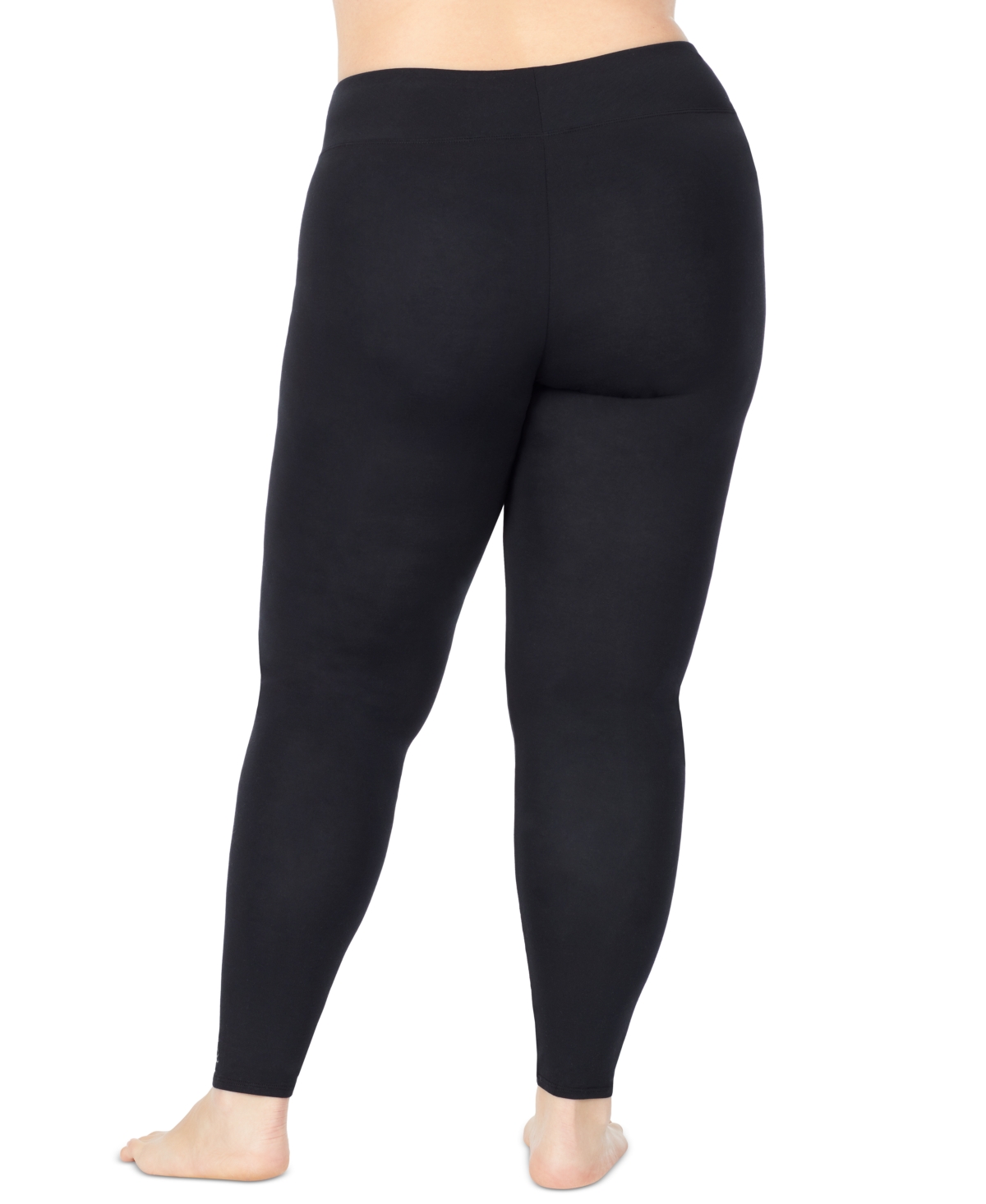 Cuddl Duds Plus Size Softwear with Stretch High-Waist Leggings