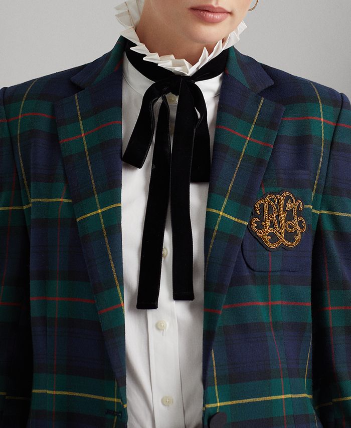 cotton tie neck shirt ralph lauren