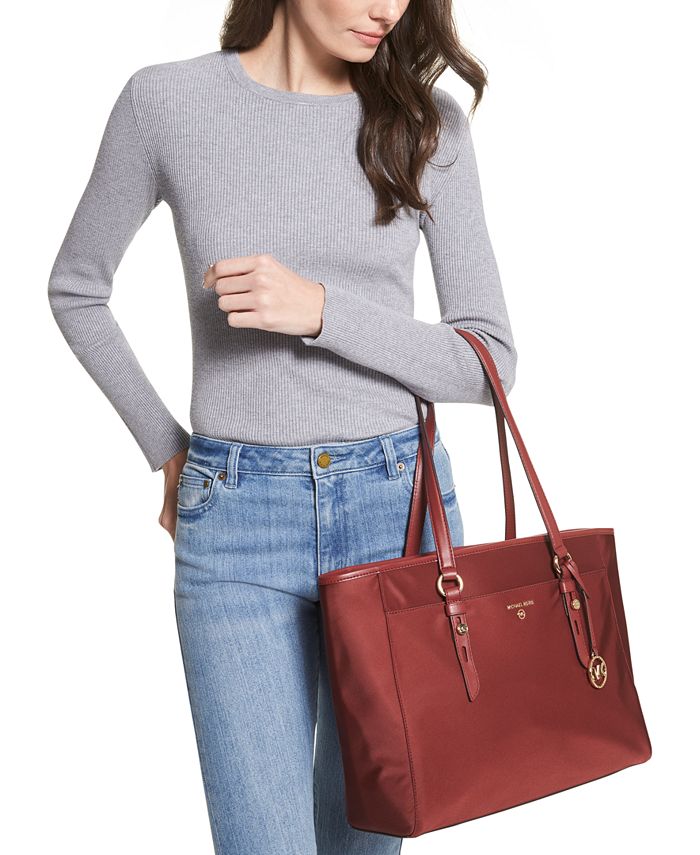 michael kors sullivan large top zip tote