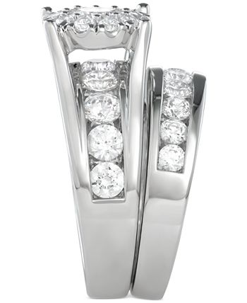 Macy's - Diamond Bridal Set (4 ct. t.w.) in 14k White Gold