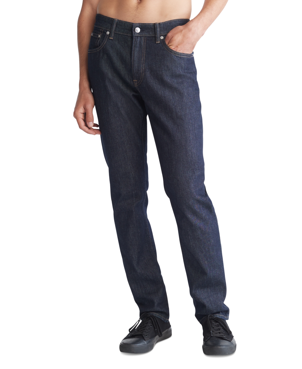 Calvin Klein Men's Slim Fit Stretch Jeans - Ck Blue Rinse