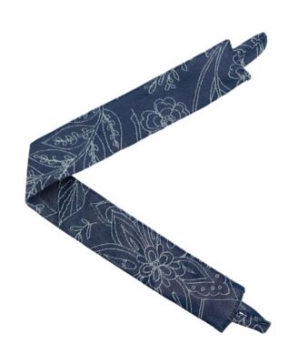 Groovy Paisley Textured Blackout Grommet Window Curtain Panel Pair with Tiebacks, 38" x 96"