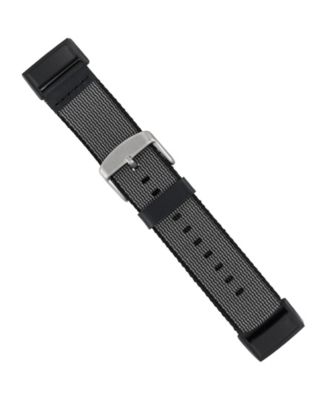 Black Nylon Band designed for Fitbit Charge 3 & 4