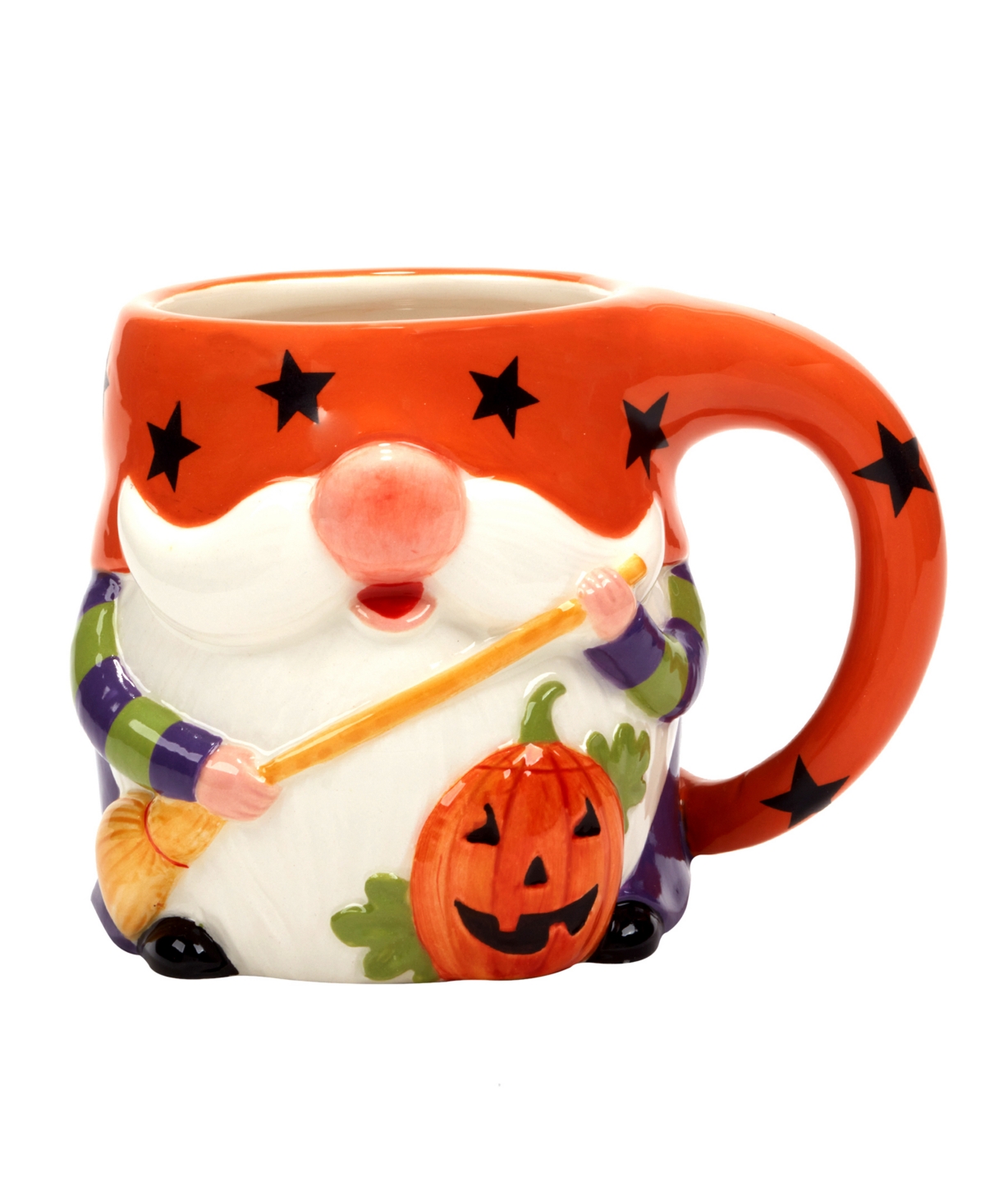 Halloween Gnomes 3-d Mug Set, 4 Pieces