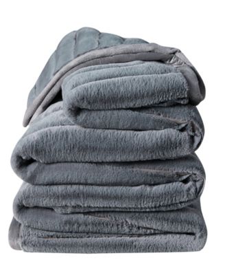 Ultra Plush Raschel Mink Blanket, Queen/King