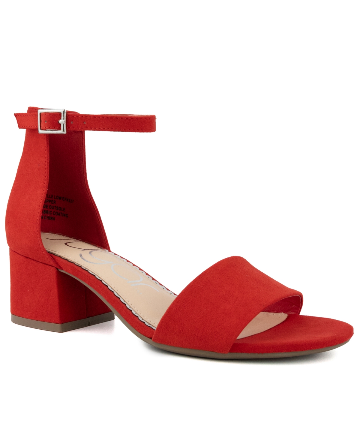 Sugar Women's Noelle Low Dress Sandals In Red