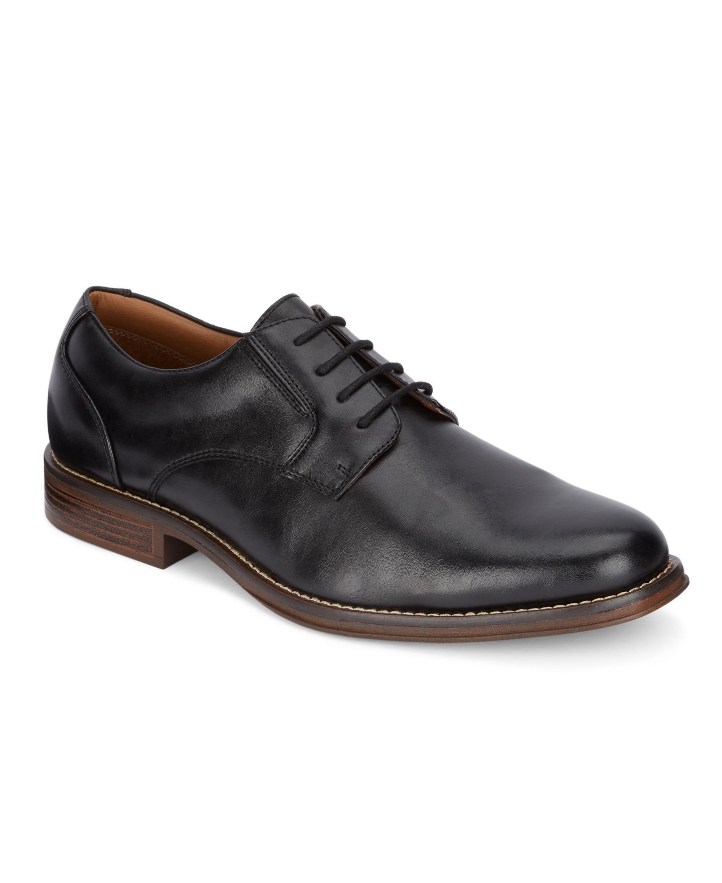 Мужские туфли Dockers Fairway Oxford Dress Shoes, цвет: Чёрный — фото 1
