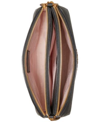 Morgan Saffiano Leather Dome Crossbody