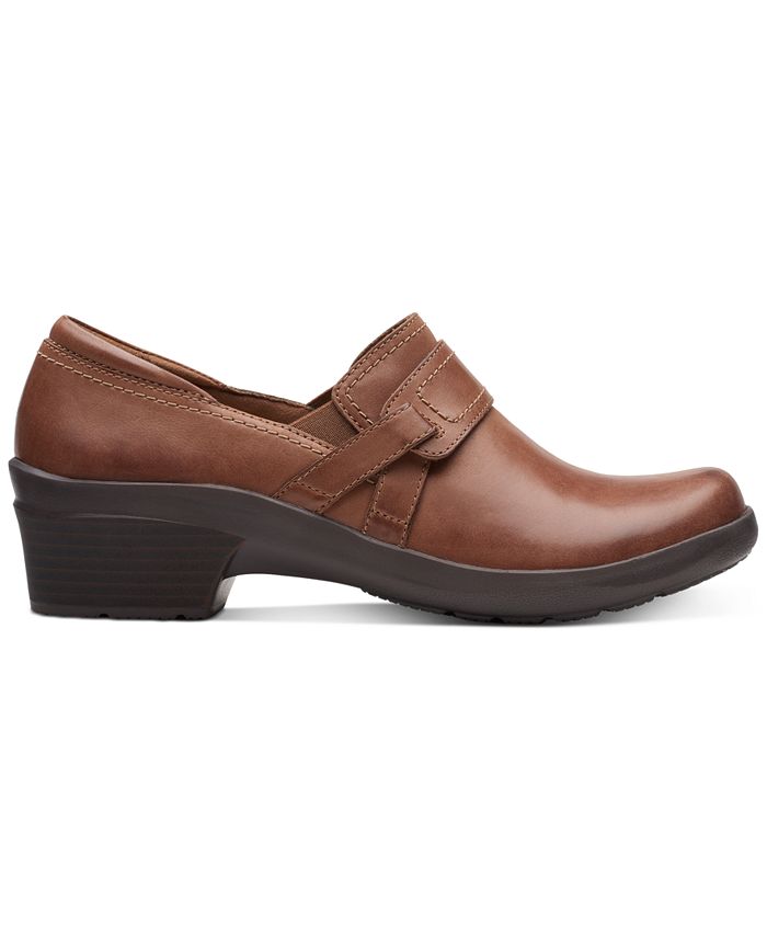 Clarks Angie Holly Clog in White