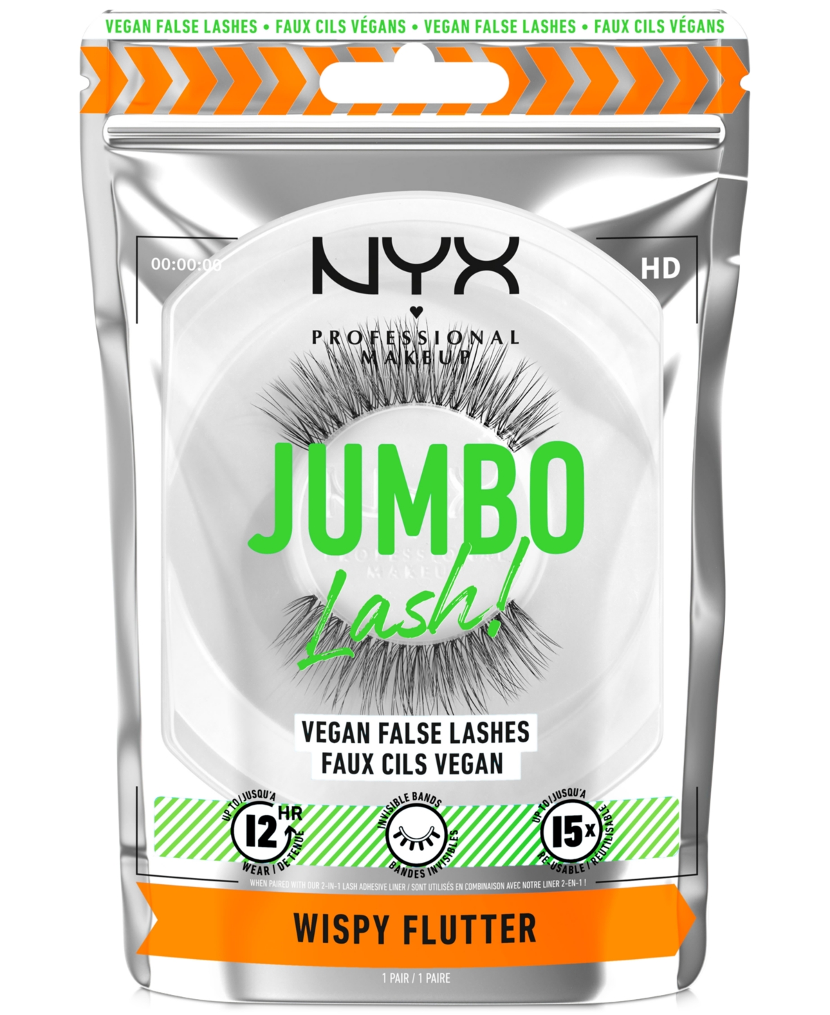 Nyx Professional Makeup Jumbo Lash! False Lashes In Wispy Flutter