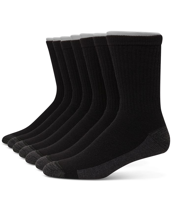 Hanes Men's 7-Pk. Ultimate X-Temp™ Ultra Cushion Crew Socks - Macy's