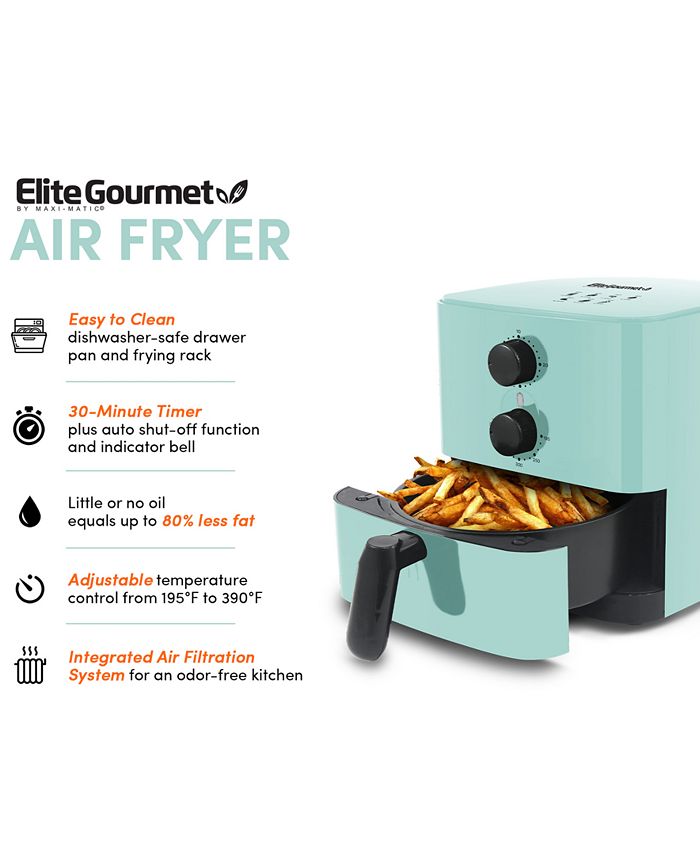 Elite Gourmet 1Qt. Compact Air Fryer Macy's