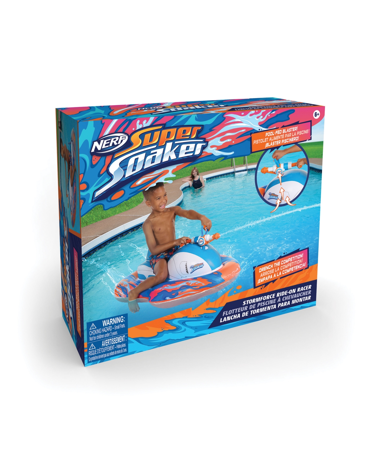 NERF BATTLE BOAT RIDE ON SUB 