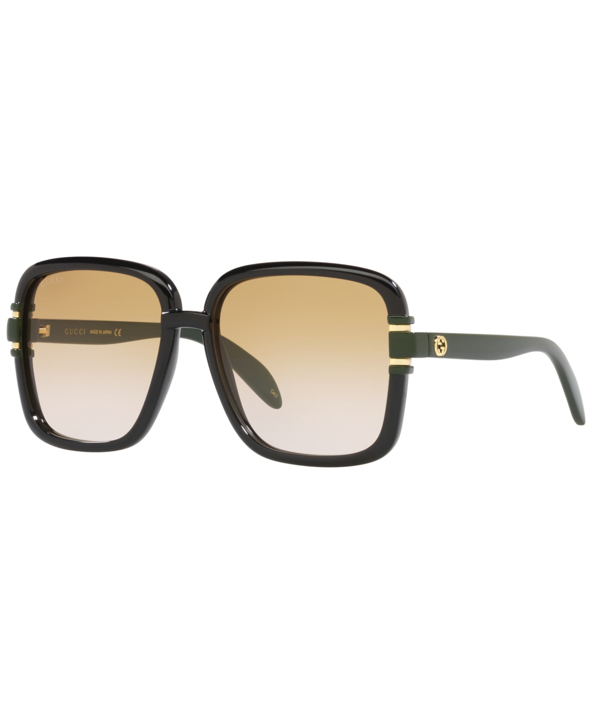 Gucci Women's Sunglasses, Gg1066s In Gold-tone,black