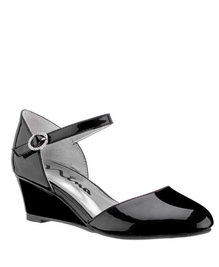 Girls wedge dress store shoes